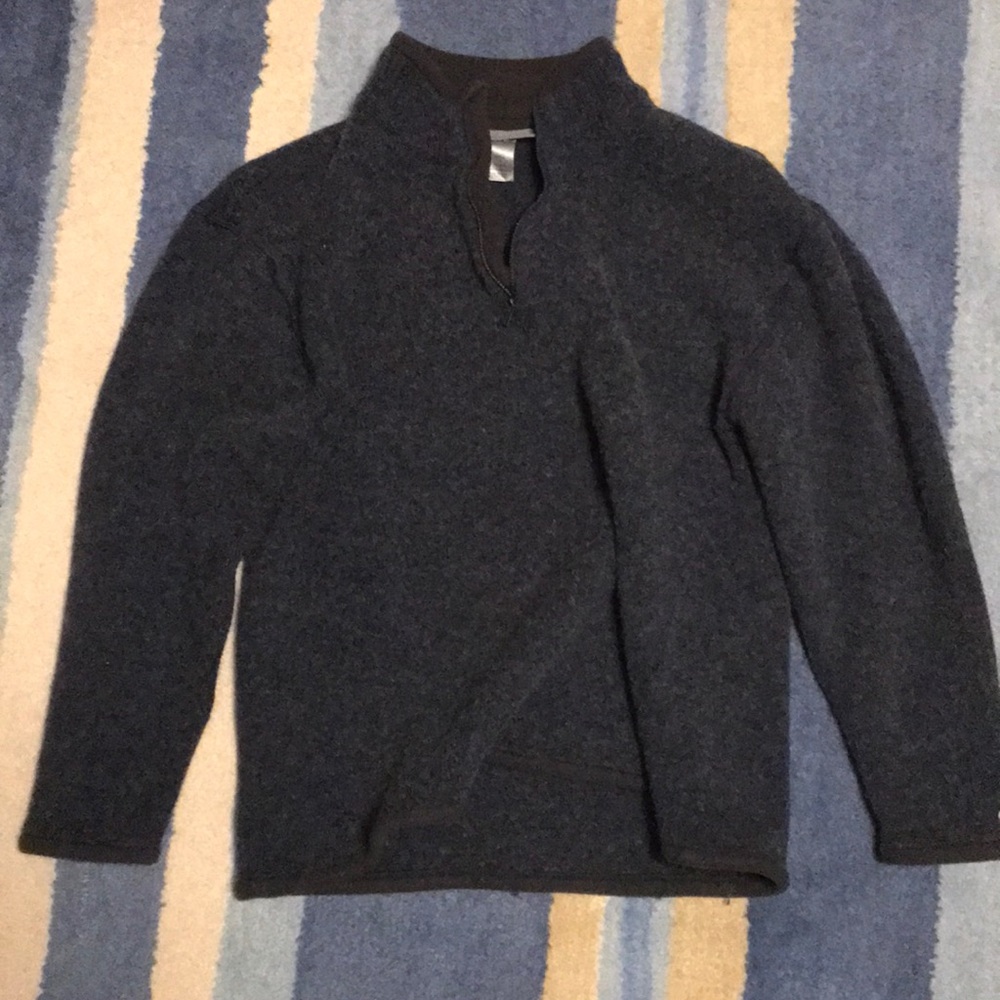 pull over sweater. quarter zips